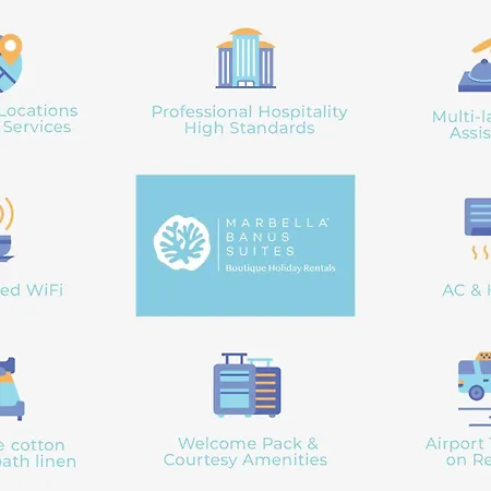 아파트 Banus - Bird Of Paradise Playas Del Duque Banus *